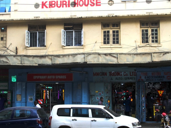 Kiburi House, the historic Kirinyaga Road building that gave Kenya Fuel & Bark Supply Plc its name, in 2018